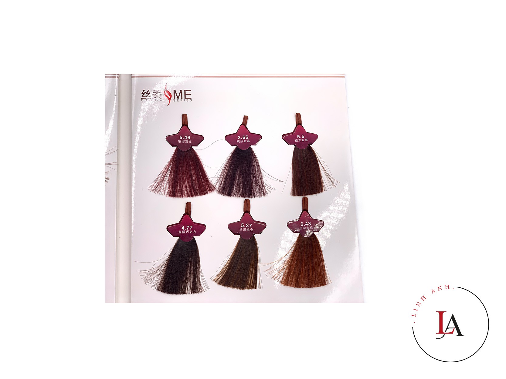Thuốc nhuộm tóc Lovewarmth phủ bạc